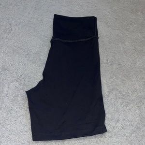(BLACK) Thirty years seamless biker shorts